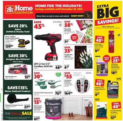 Garden & DIY offers in Cape Breton | Discounts and promotions in Home Hardware | 2024-12-12 - 2024-12-18