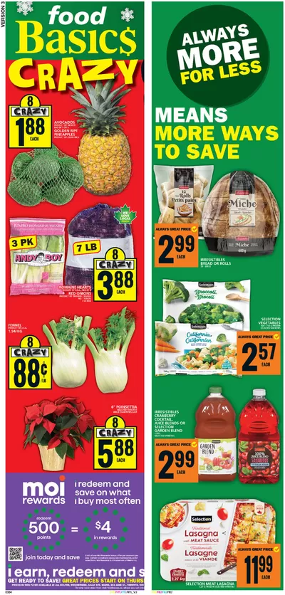 Food Basics catalogue in Brampton | Great offer for all customers | 2024-12-12 - 2024-12-18