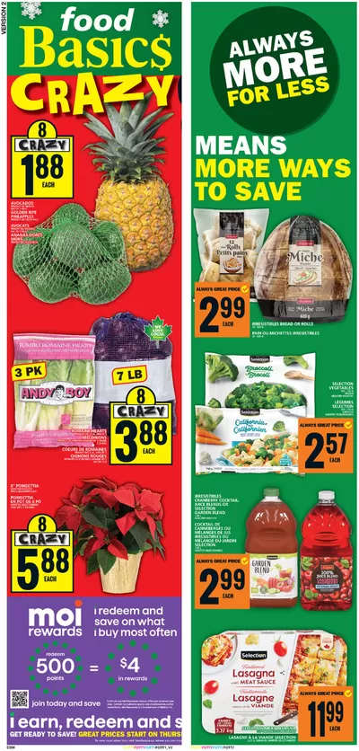 Food Basics catalogue in Ottawa | Great offer for bargain hunters | 2024-12-12 - 2024-12-18