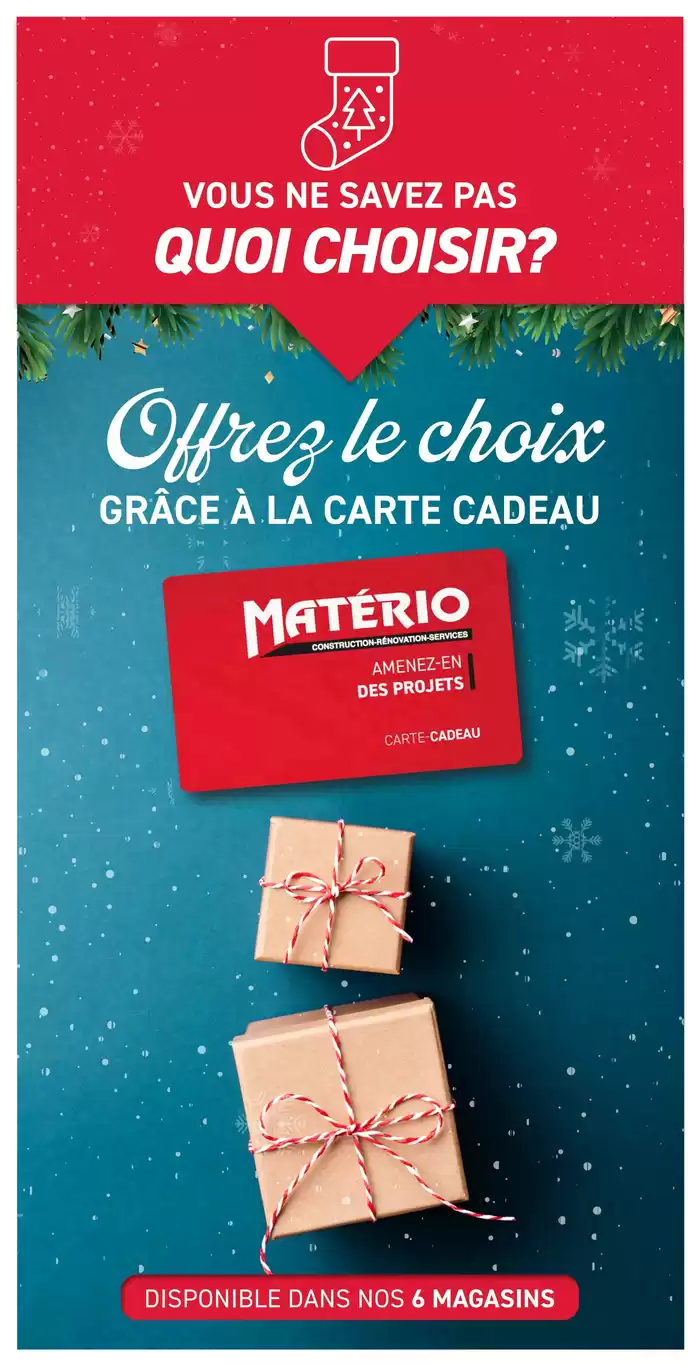 Matério catalogue in Saint-Jérôme | Current deals and offers | 2024-12-12 - 2024-12-31