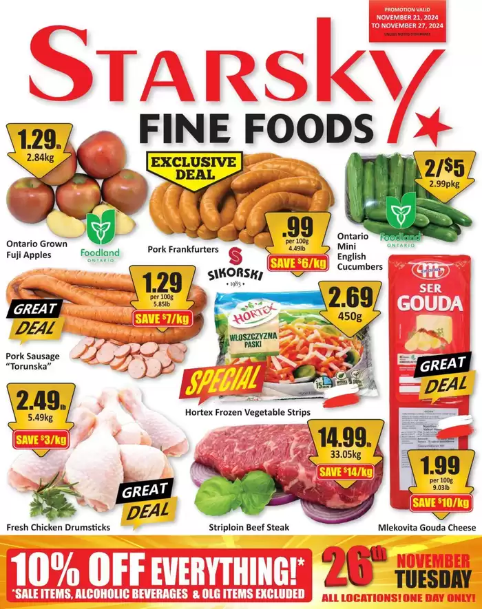 Starsky catalogue in Hamilton | Weekly flyer Starsky | 2024-12-12 - 2024-12-26