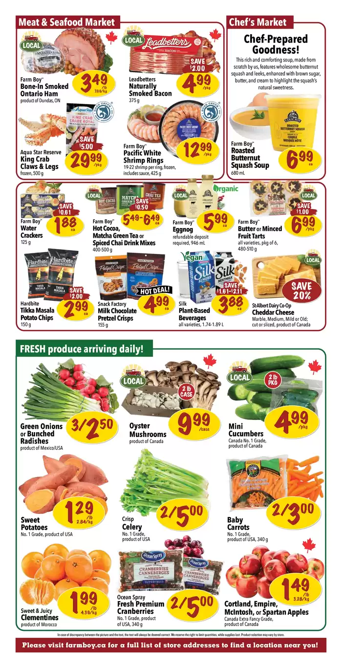 Farm Boy catalogue in Bradford West Gwillimbury | Farm Boy weekly flyer | 2024-12-12 - 2024-12-26