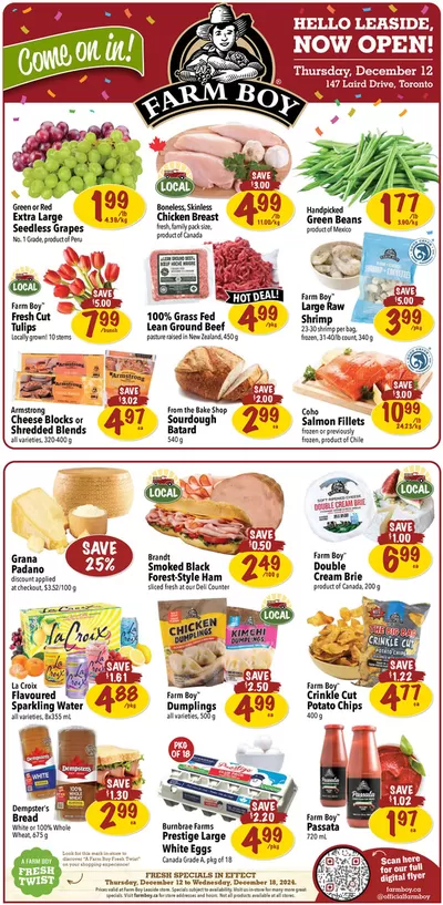 Farm Boy catalogue in Oshawa | Farm Boy weekly flyer | 2024-12-12 - 2024-12-26