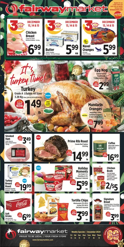 Fairway Market catalogue in Victoria BC | Fairway Market Weekly Flyer | 2024-12-12 - 2024-12-26