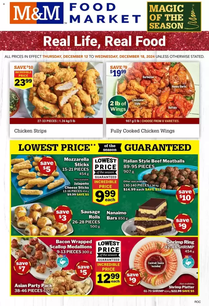 M&M Meat Shops catalogue in Markham | M&M Meat Shops weekly flyer | 2024-12-12 - 2024-12-18