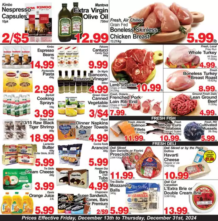 Greco's Fresh Markets catalogue in Richmond Hill | Weekly Specials | 2024-12-13 - 2024-12-31