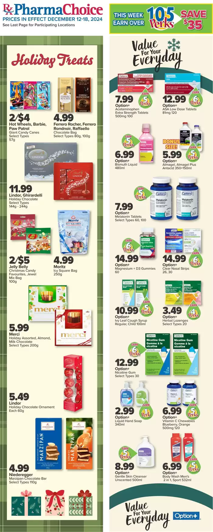 PharmaChoice catalogue in Victoria BC | Current bargains and offers | 2024-12-12 - 2024-12-18