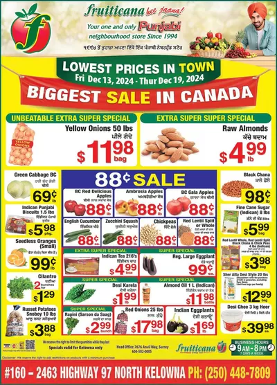 Fruiticana catalogue in Surrey | Our best deals for you | 2024-12-13 - 2024-12-27