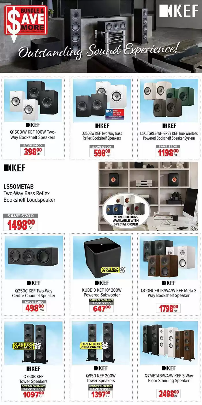 2001 Audio Video catalogue in Scarborough | 2001 Audio Video weekly flyer | 2024-12-13 - 2024-12-19