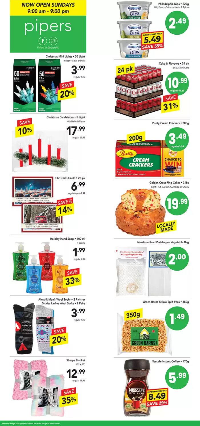 Pipers catalogue | Flyer Pipers | 2024-12-13 - 2024-12-27