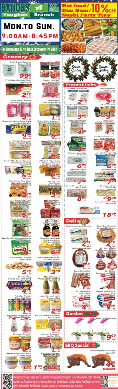 Nations Fresh Foods catalogue in Mississauga | Current special promotions | 2024-12-13 - 2024-12-27