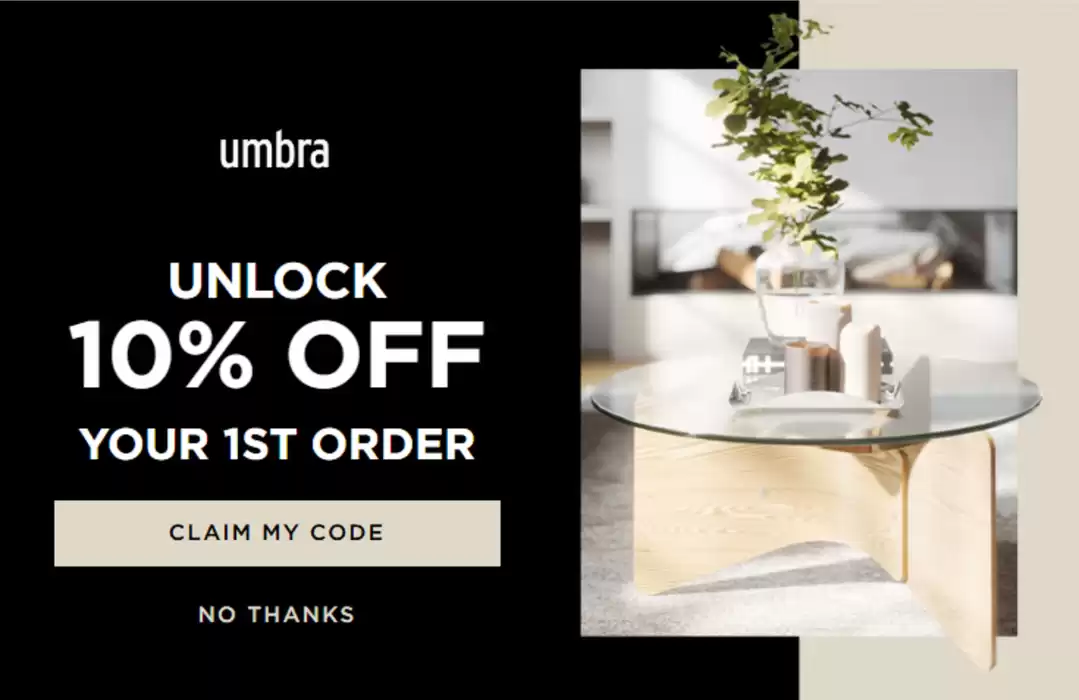 Umbra catalogue in Markham | UNLOCK 10% OFF YOUR 1ST ORDER | 2024-12-13 - 2024-12-27