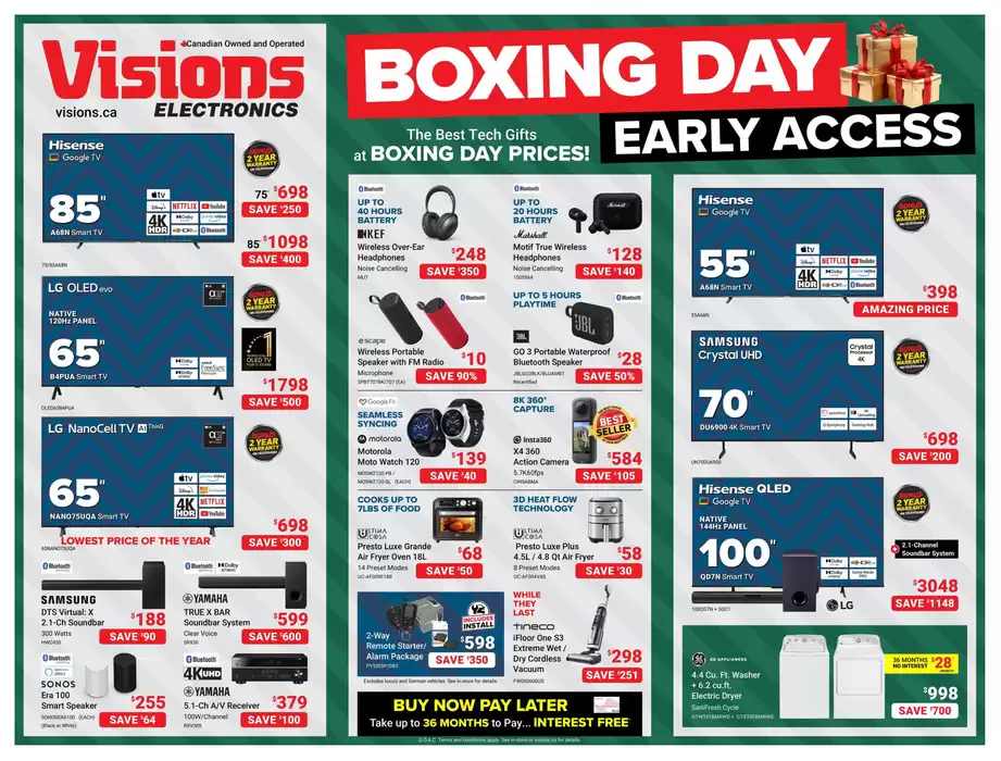 Visions Electronics catalogue in Winnipeg | Flyer | 2024-12-13 - 2024-12-19