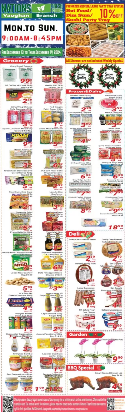 Nations Fresh Foods catalogue in Mississauga | Attractive special offers for everyone | 2024-12-14 - 2024-12-28