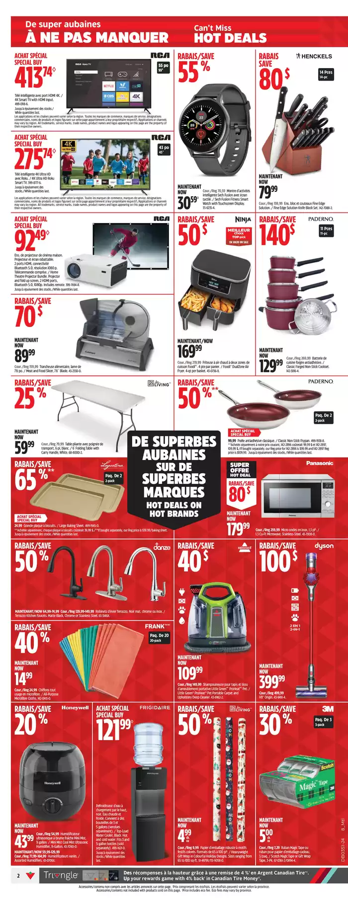 Canadian Tire catalogue in Saint-Lambert | Our best offers for you | 2024-12-12 - 2024-12-22