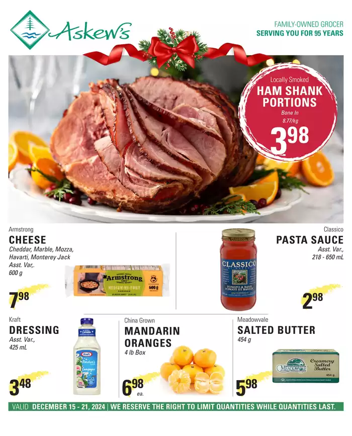 Askews Foods catalogue in Kamloops | Current deals and offers | 2024-12-16 - 2024-12-21