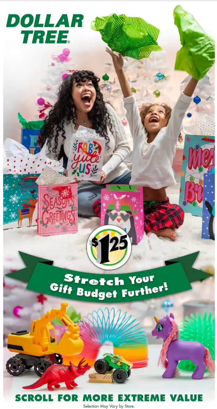 Dollar Tree catalogue in Ottawa | Stretch Your Gift Budget Further! | 2024-12-16 - 2024-12-25