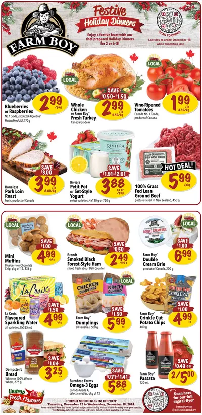 Farm Boy catalogue in Ottawa | Farm Boy weekly flyer | 2024-12-16 - 2024-12-30