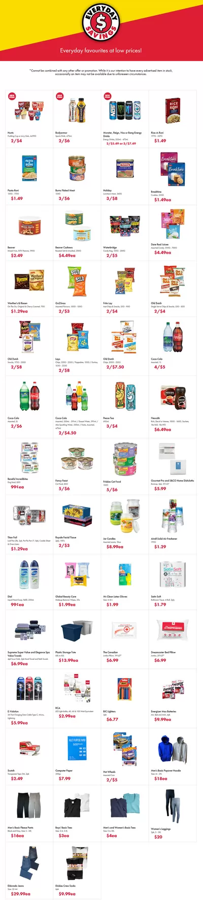 Grocery offers in Kawartha Lakes | Everyday Savings in The Bargain Shop | 2024-12-16 - 2024-12-30