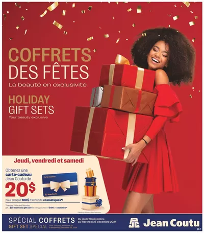 Jean Coutu catalogue in Montreal | Cosmetics Insert | 2024-11-28 - 2024-12-25