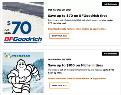 Automotive offers in Edson | Current deals and offers in Kal Tire | 2024-12-17 - 2024-12-20