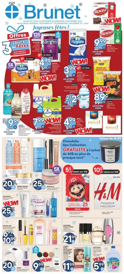 Pharmacy & Beauty offers in Scotstown | Flyer in Brunet | 2024-12-19 - 2024-12-25