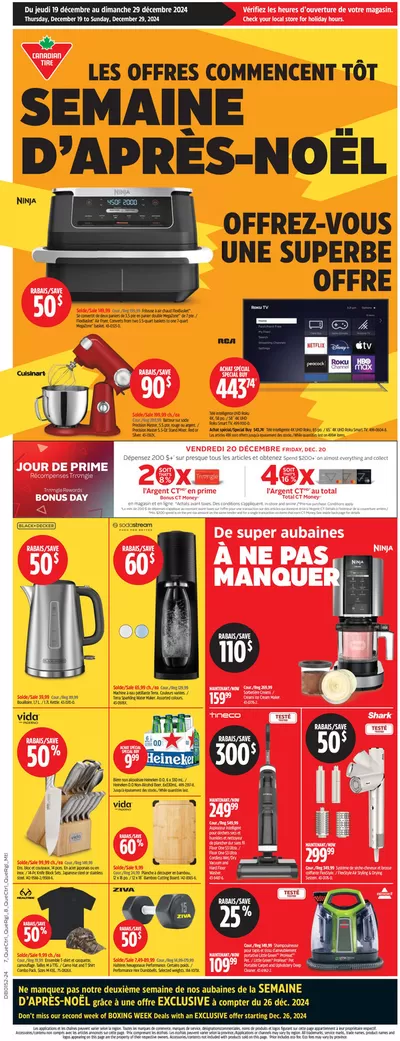 Canadian Tire catalogue in Métis-sur-Mer | Current bargains and offers | 2024-12-19 - 2024-12-29