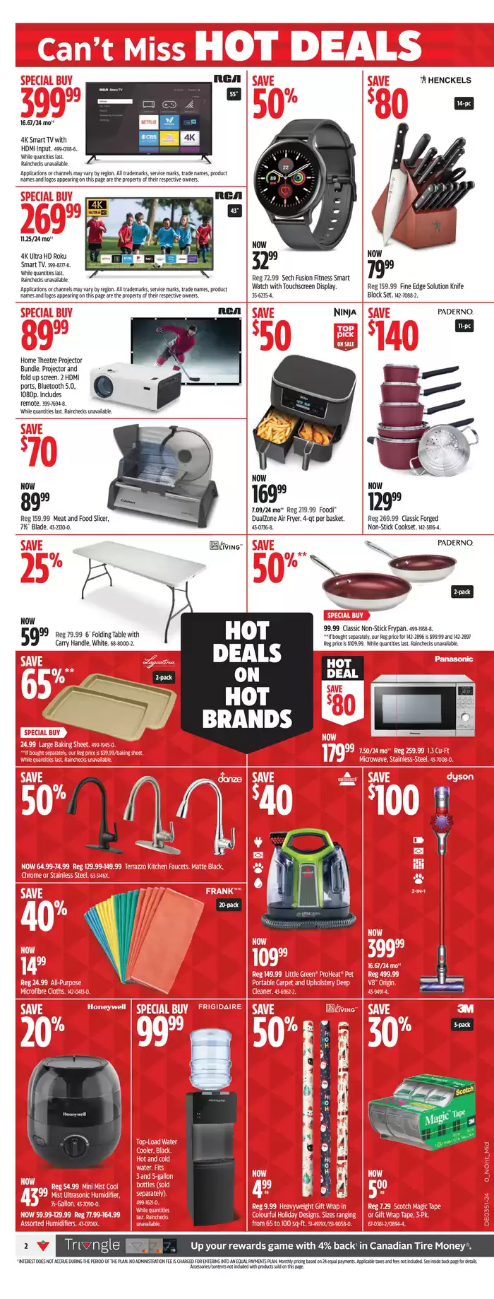 Canadian Tire catalogue in Dalmeny | Attractive special offers for everyone | 2024-12-12 - 2024-12-22