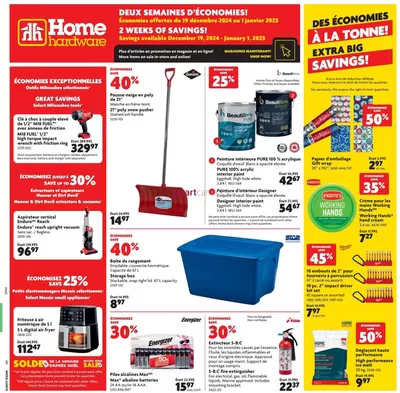 Garden & DIY offers in Arcola | Attractive special offers for everyone in Home Hardware | 2024-12-18 - 2025-01-01