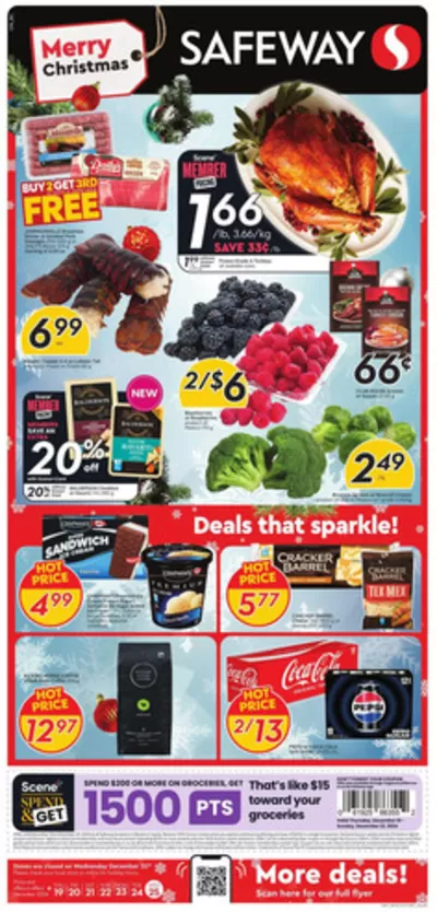 Safeway catalogue | Weekly Flyer | 2024-12-19 - 2024-12-25