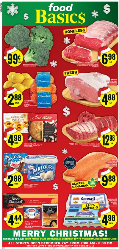 Food Basics catalogue in St. Catharines | Exclusive deals and bargains | 2024-12-19 - 2024-12-25