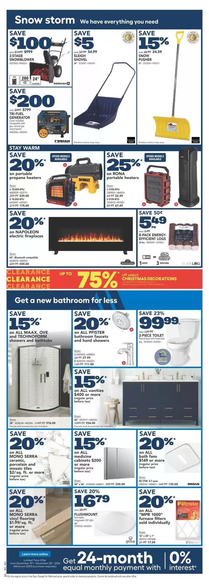 RONA catalogue in Elmsdale | RONA Weekly ad | 2024-12-19 - 2024-12-25