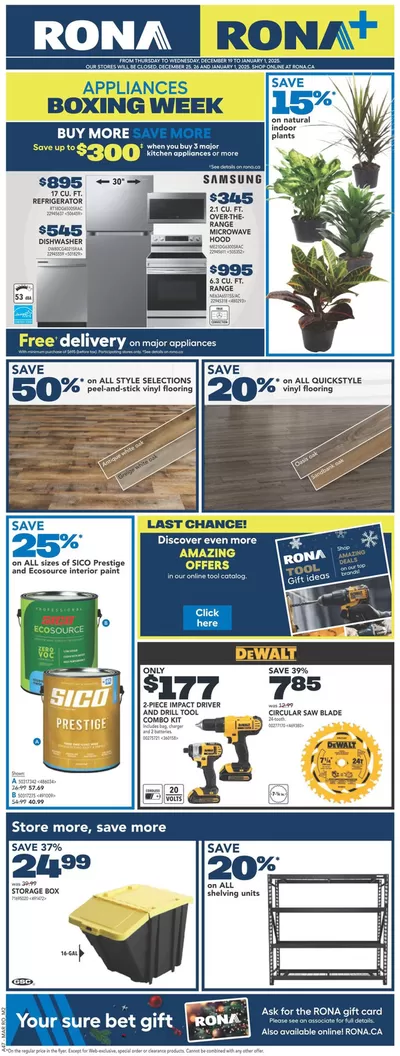 RONA catalogue | RONA Weekly ad | 2024-12-19 - 2024-12-25