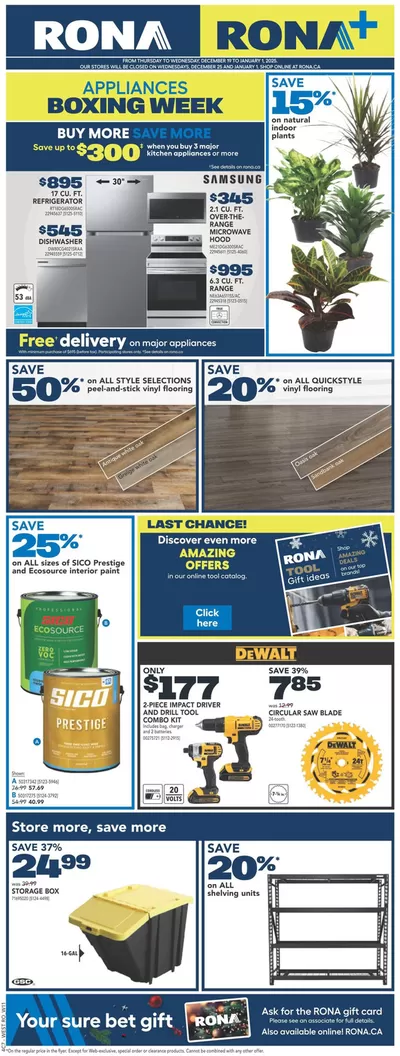 RONA catalogue in Lethbridge | Top deals for all customers | 2024-12-19 - 2024-12-25