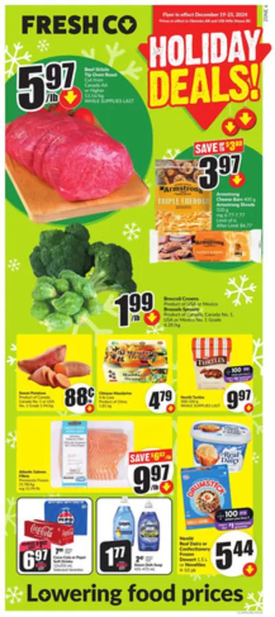 Grocery offers in Kamloops | Weekly West in FreshCo | 2024-12-19 - 2024-12-25