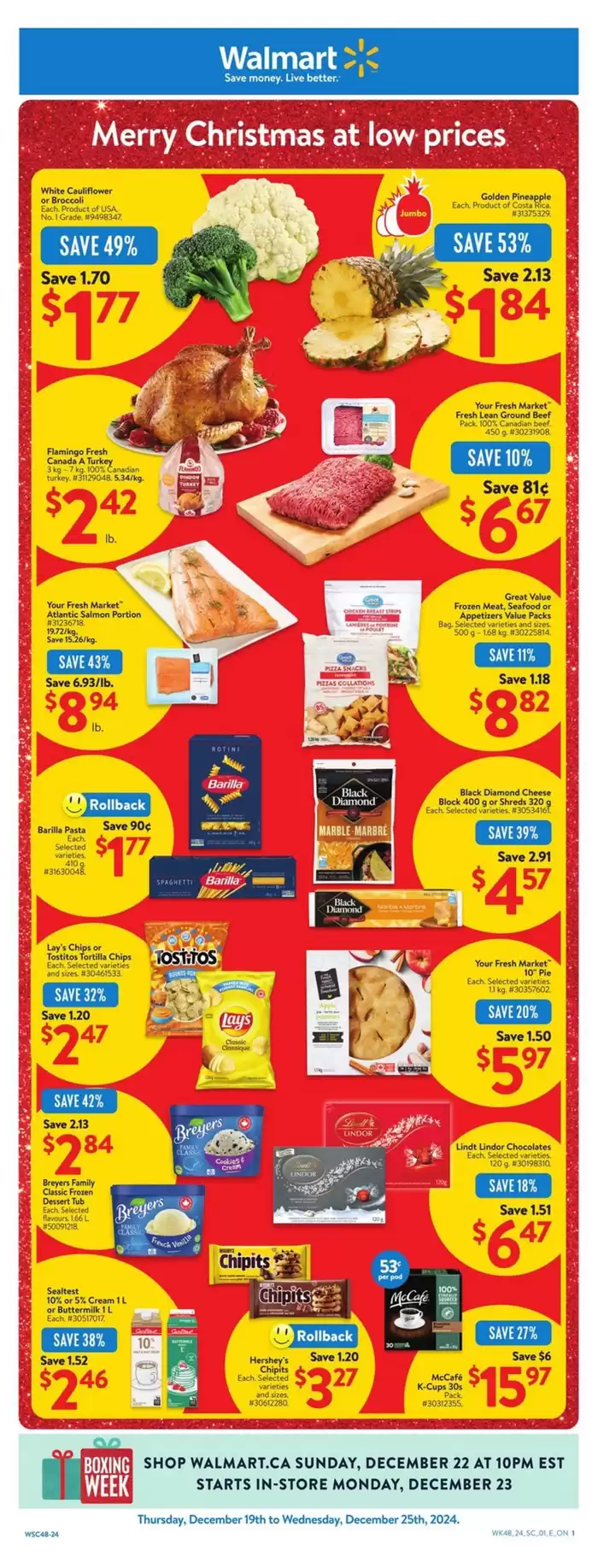 Walmart catalogue in Ottawa | Walmart flyer | 2024-12-19 - 2024-12-25