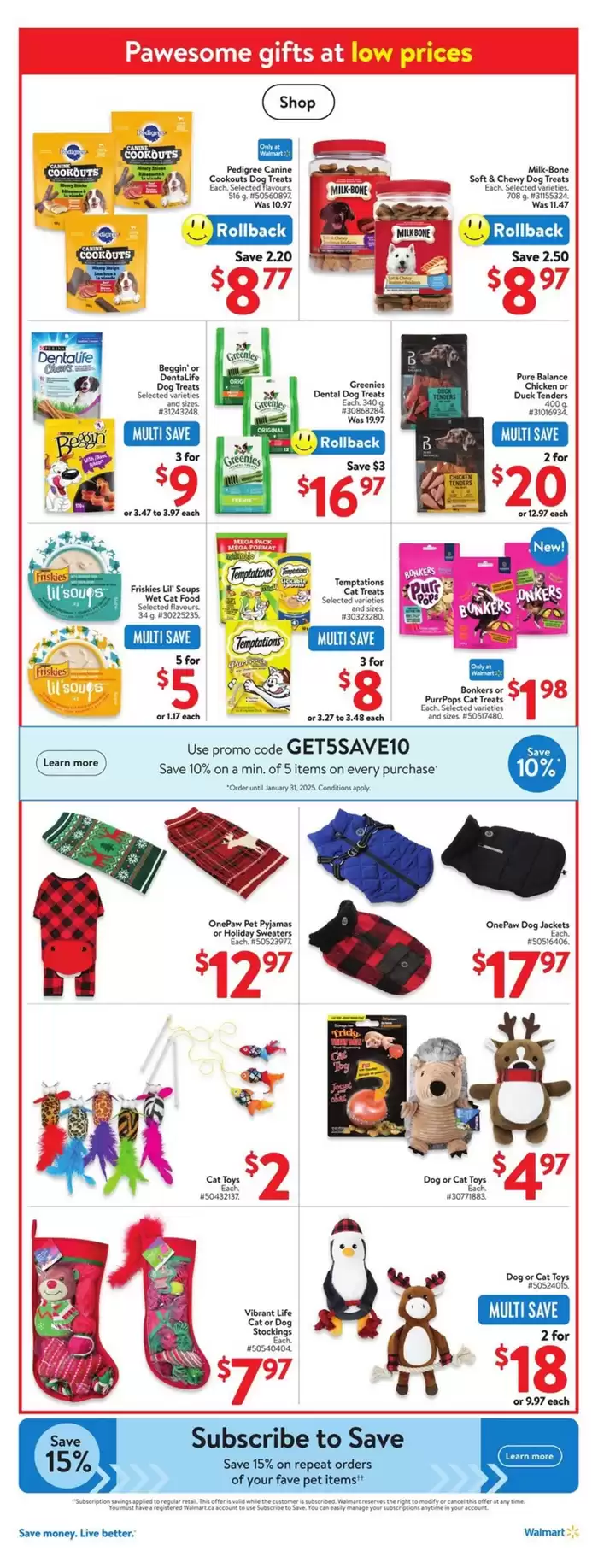 Walmart catalogue in Ottawa | Walmart flyer | 2024-12-19 - 2024-12-25