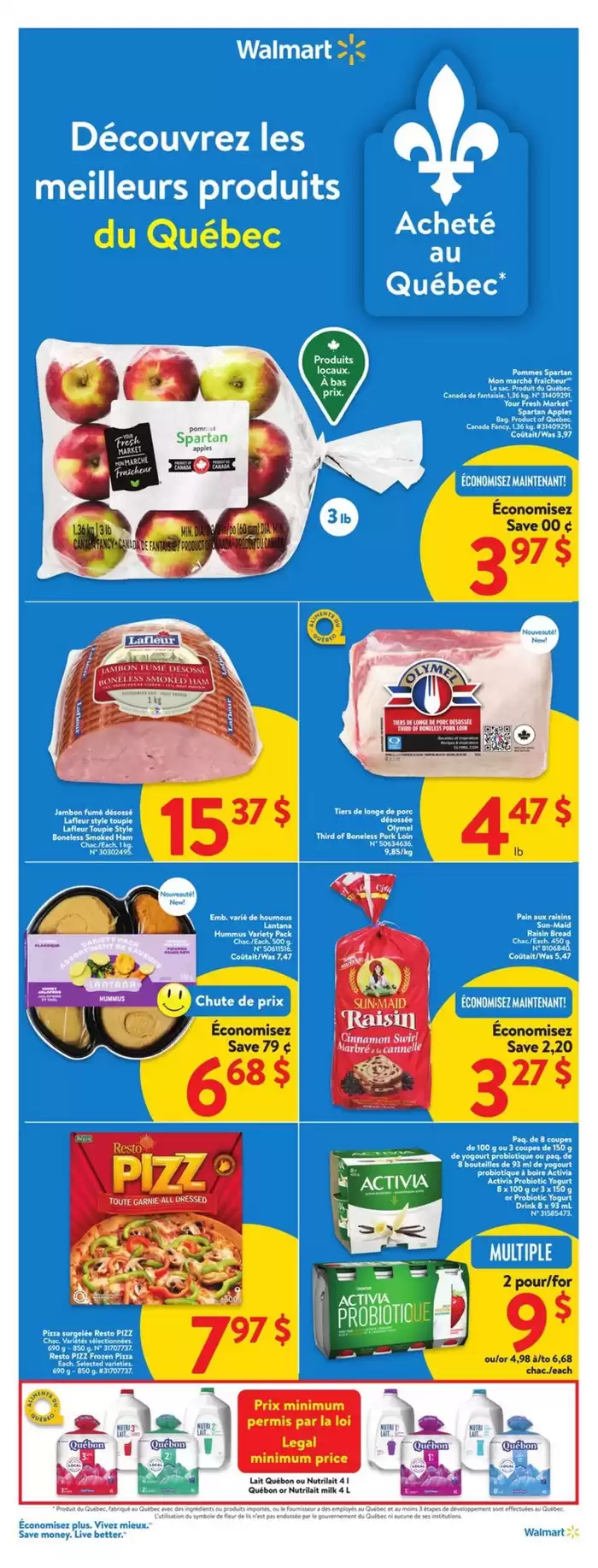 Walmart catalogue in Gatineau | Top offers for all bargain hunters | 2024-12-19 - 2024-12-26