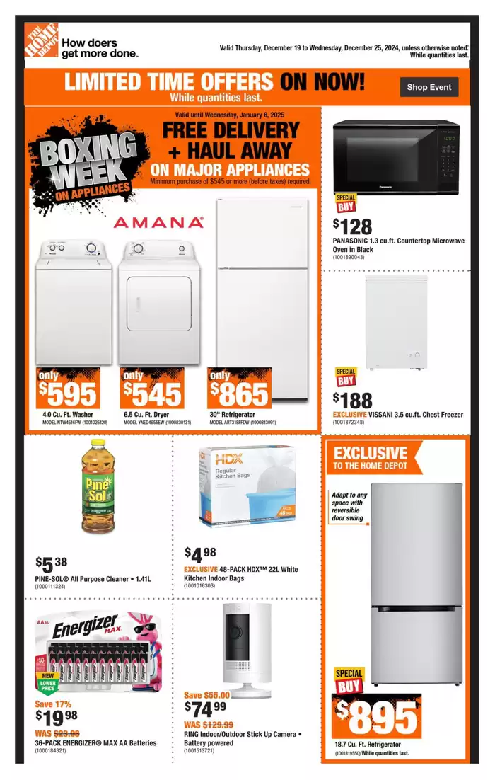 Home Depot catalogue in Thunder Bay | Weekly Flyer_CP | 2024-12-19 - 2024-12-25