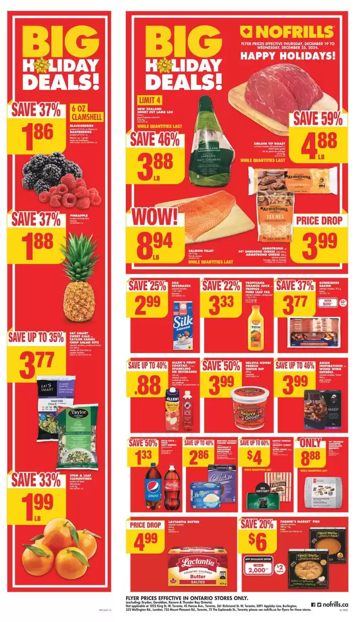 No Frills catalogue | No Frills Weekly ad | 2024-12-19 - 2024-12-25