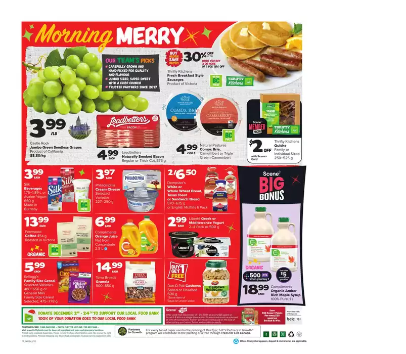 Thrifty Foods catalogue in Coquitlam | Save now with our deals | 2024-12-19 - 2024-12-24