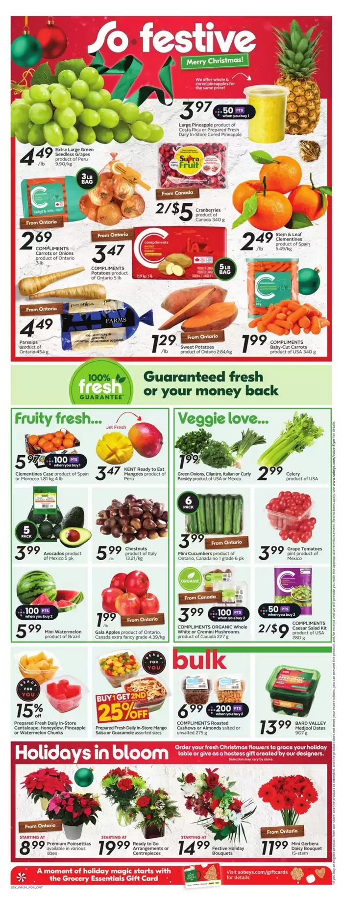 Sobeys catalogue in Lethbridge | Sobeys Weekly ad | 2024-12-19 - 2024-12-25