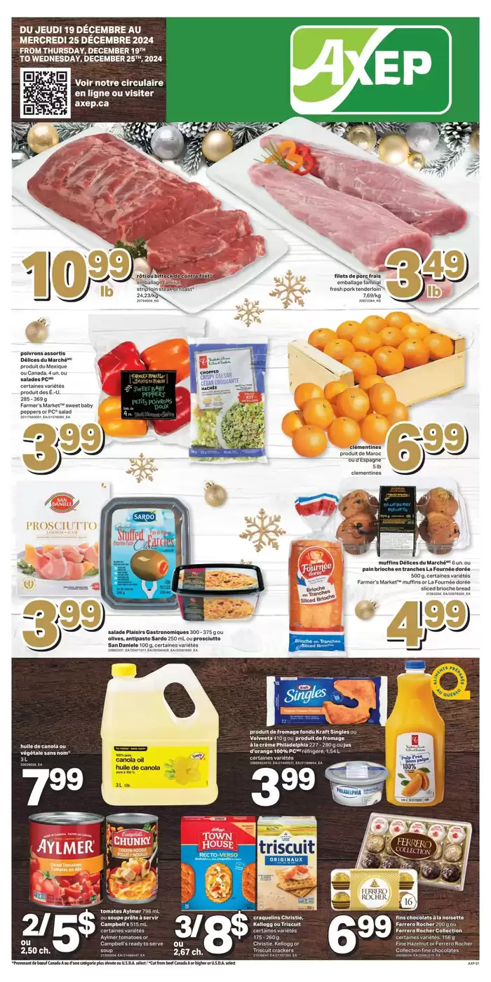 Axep catalogue in Bedford QC | Axep Weekly ad | 2024-12-19 - 2024-12-25