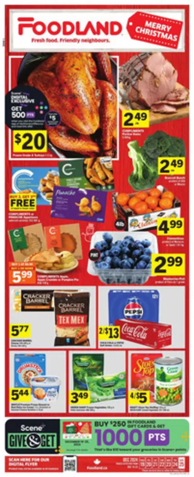 Foodland catalogue in Ottawa | Weekly Flyer | 2024-12-19 - 2024-12-25