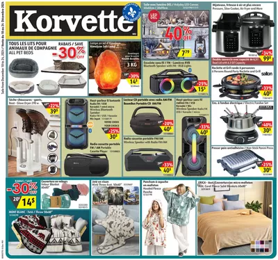 Grocery offers in Saint Pamphile | Current deals and offers in Korvette | 2024-12-18 - 2024-12-24