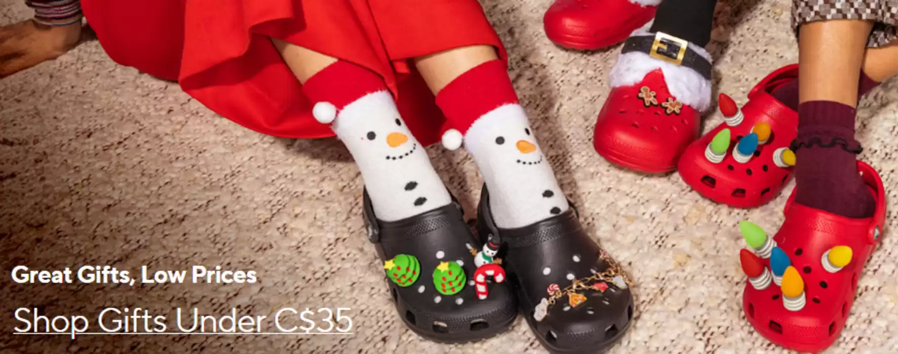 Crocs catalogue in Montreal | Gifts Under C$35 | 2024-12-18 - 2025-01-01