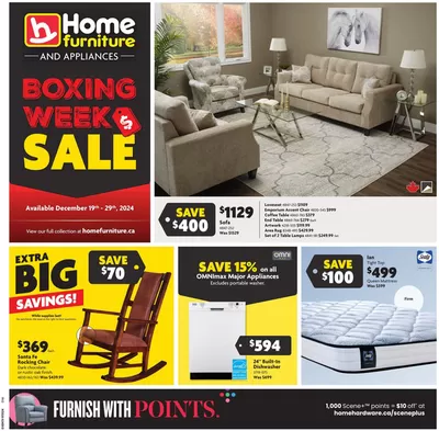 Home & Furniture offers in Stratford | Boxing Week Sale in Home Furniture | 2024-12-18 - 2024-12-29