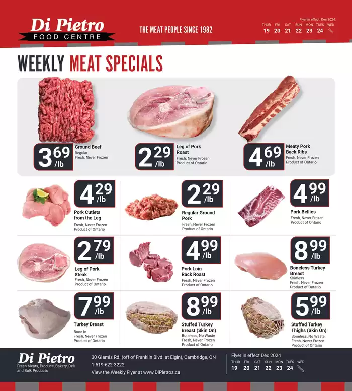 Di Pietro catalogue in Kitchener | Top Specials This Week | 2024-12-19 - 2024-12-24