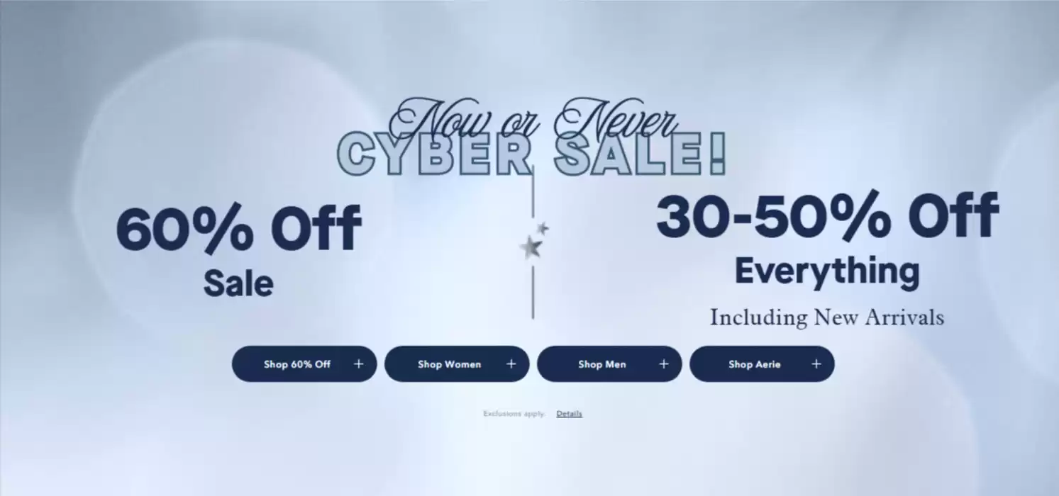 American Eagle catalogue in Montreal | Cyber Sale | 2024-12-19 - 2024-12-26