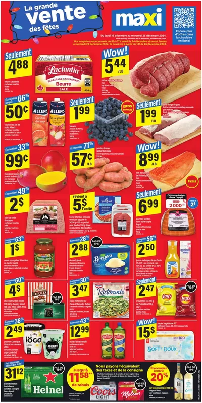 Grocery offers in Buckingham | Weekly Flyer -Hybris in Maxi | 2024-12-19 - 2024-12-25